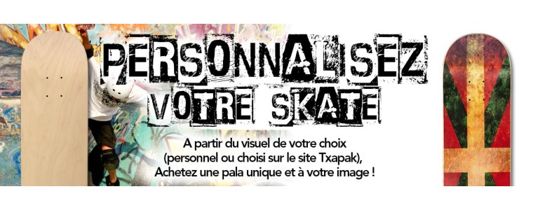 Skate personnalisable